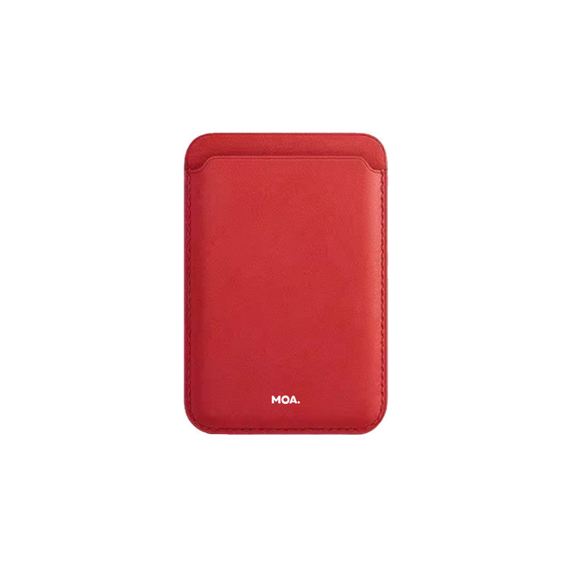 Tarjetero MagSafe Rojo