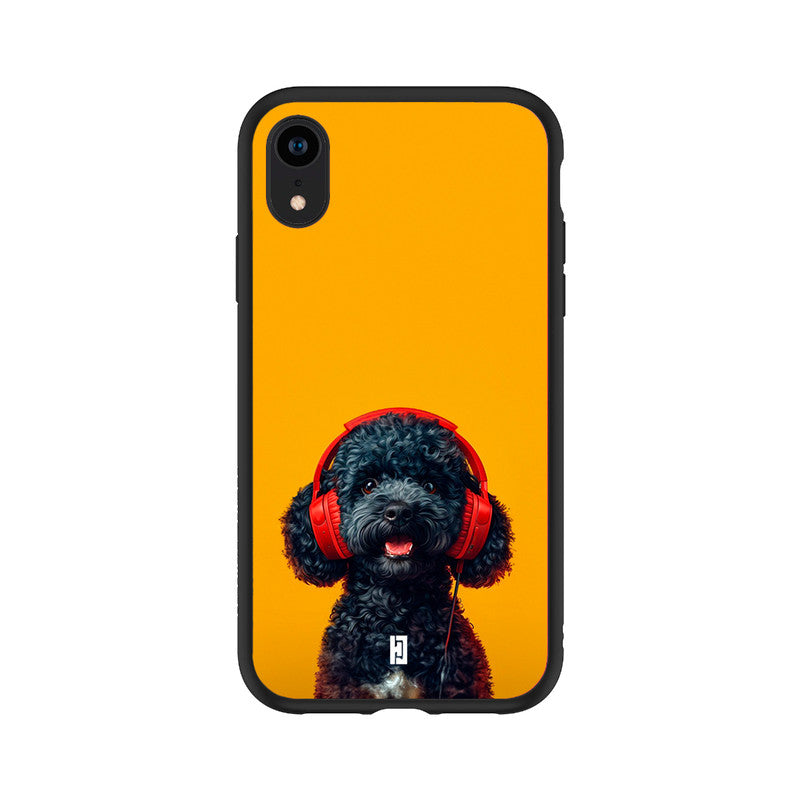 Funda iPhone XR Caniche