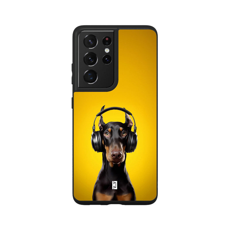 Funda Samsung Galaxy S21 Ultra Doberman