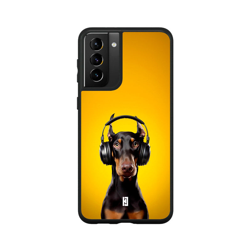 Funda Samsung Galaxy S21 Fe Doberman