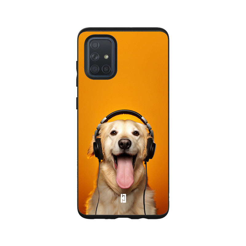 Funda Samsung Galaxy A71 5G Golden Retriever