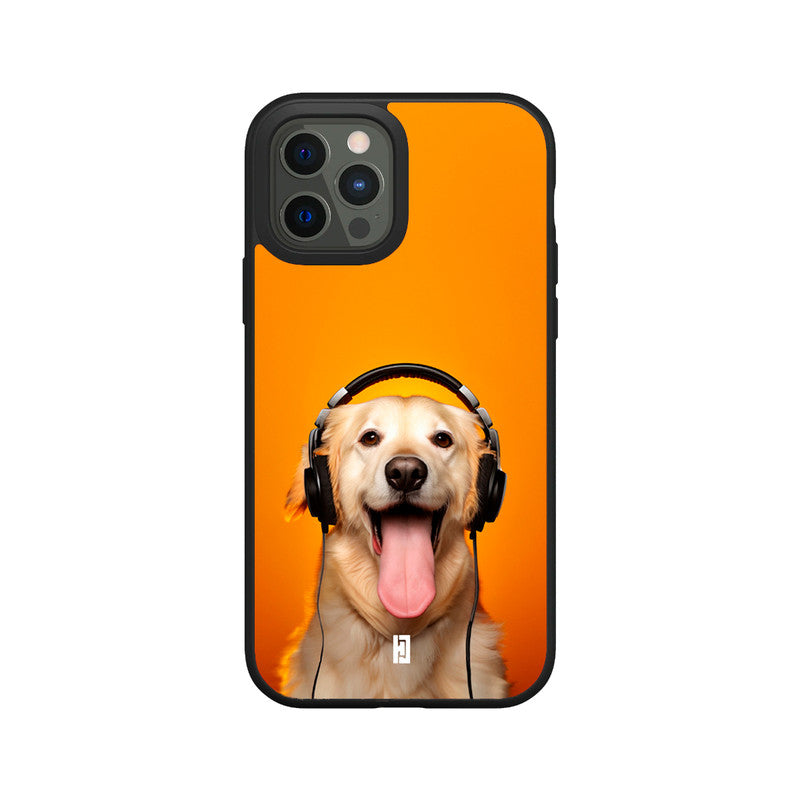 Funda iPhone 12 Pro Golden Retriever