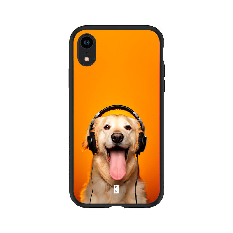 Funda iPhone XR Golden Retriever