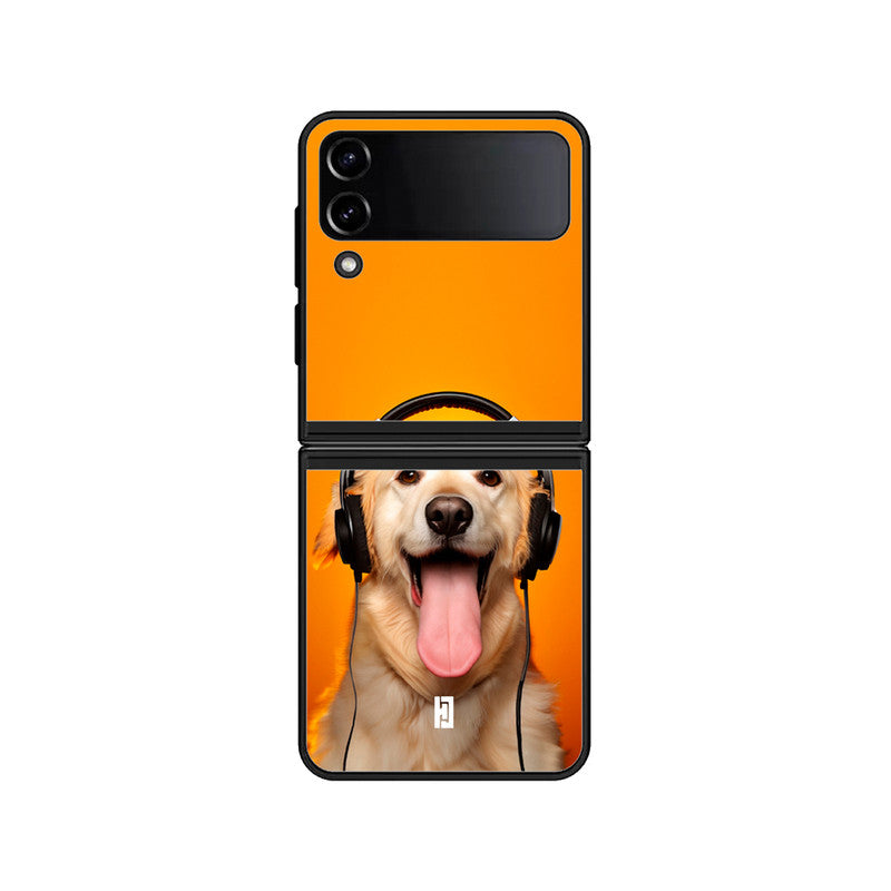 Funda Samsung Galaxy Z Flip5 Golden Retriever