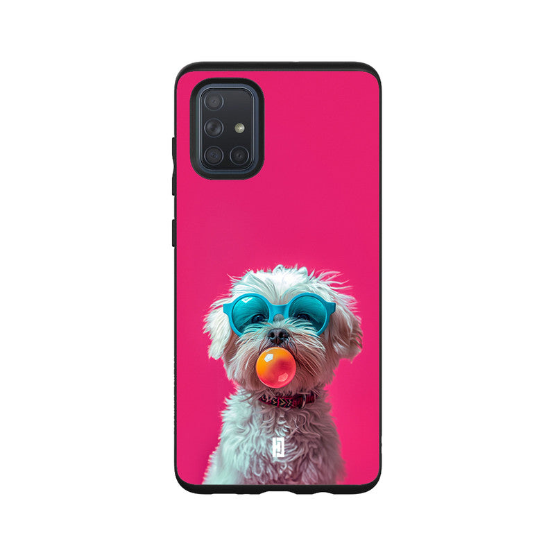 Funda Samsung Galaxy A71 5G Bichón Maltés