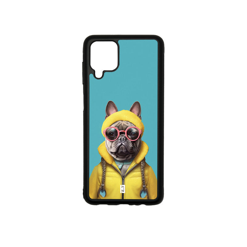 Funda Samsung Galaxy A12 5G Bulldog Francés