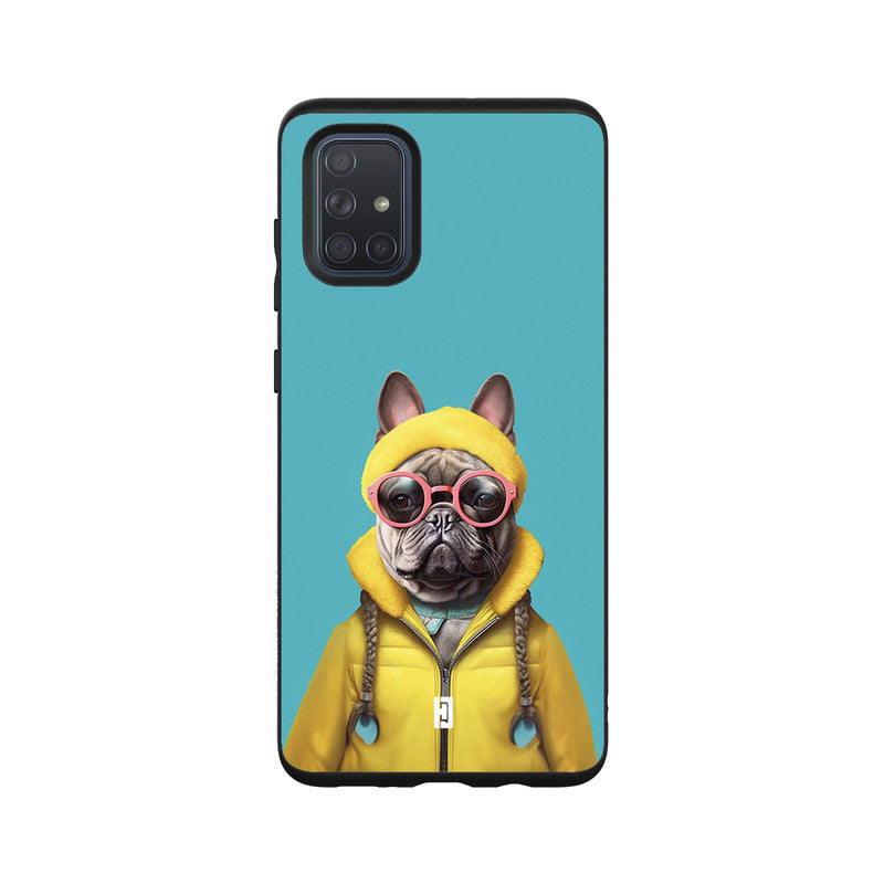 Funda Samsung Galaxy A71 5G Bulldog Francés