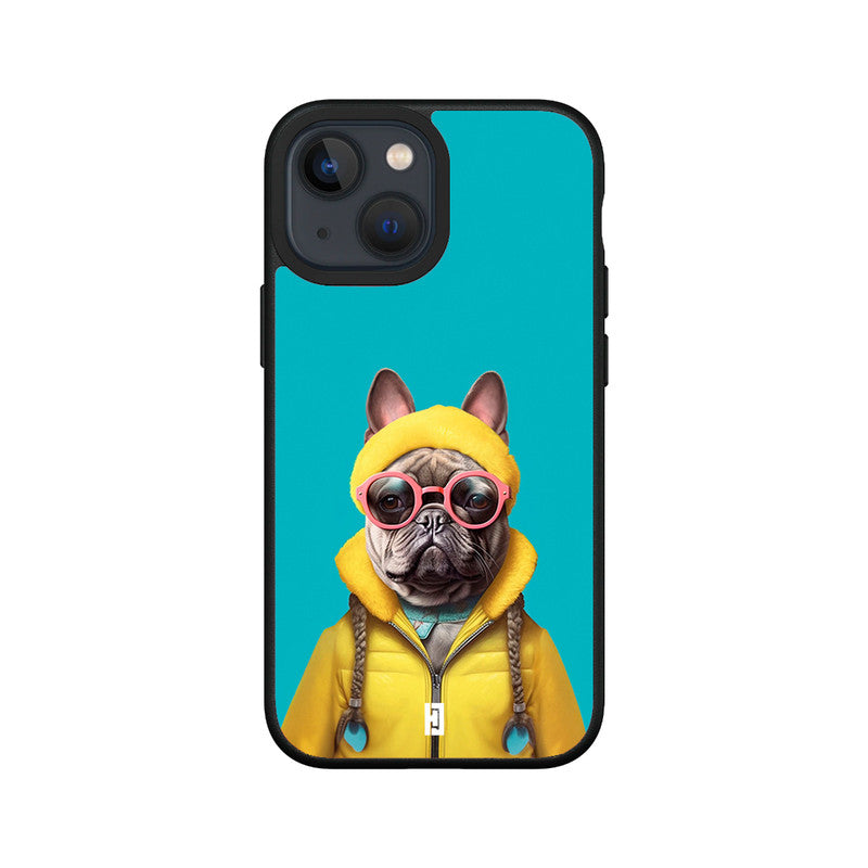 Funda iPhone 12 Bulldog Francés