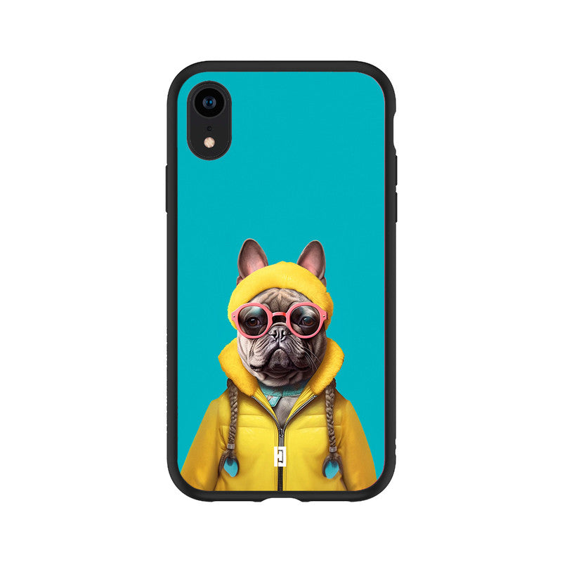 Funda iPhone XR Bulldog Francés