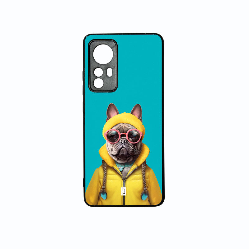 Funda Xiaomi MI 12 Pro Bulldog Francés