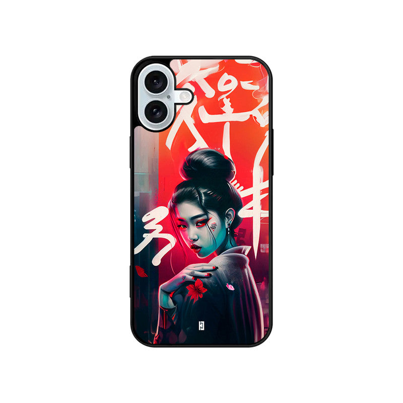 Funda iPhone 16 Geisha Elegance