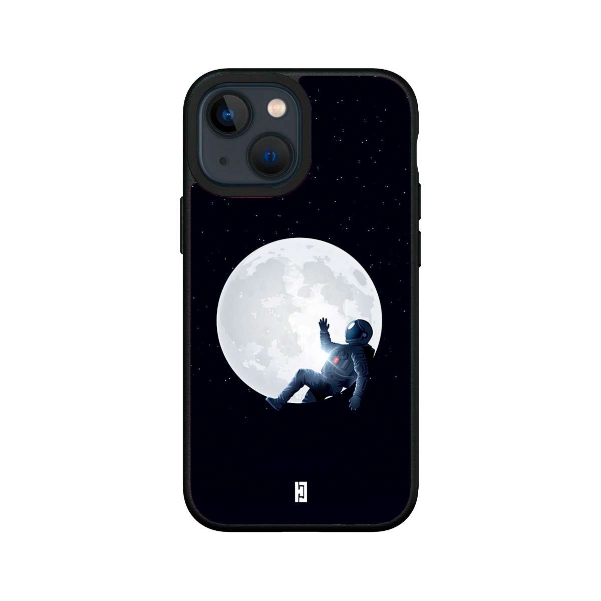 Funda iPhone 12 Mini Astronauta Luna