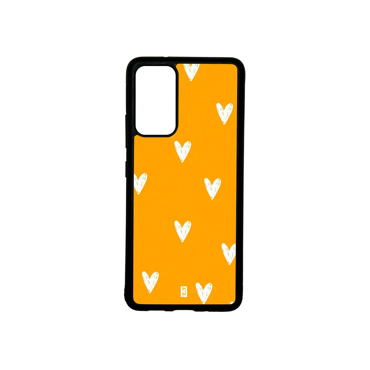 Funda Samsung Galaxy A51 5G Corazones Amarillo