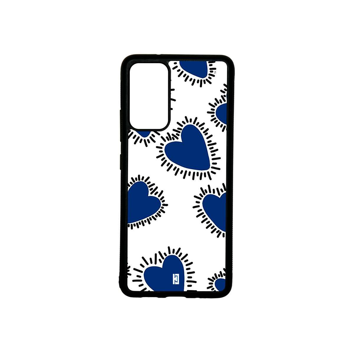 Funda Samsung Galaxy A51 5G Corazones Azules