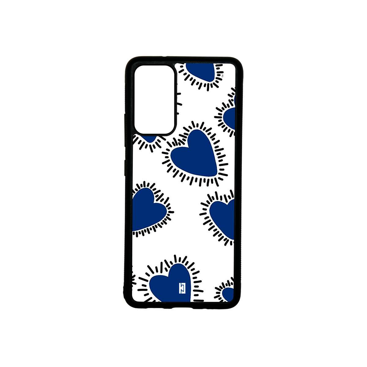 Funda Samsung Galaxy A72 4G/A72 5G Corazones Azules