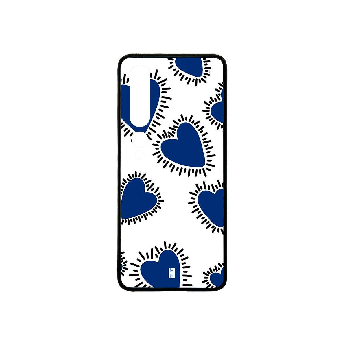 Funda Xiaomi 10 Pro Corazones Azules