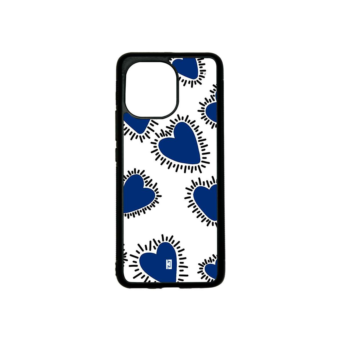 Funda Xiaomi 11 Corazones Azules