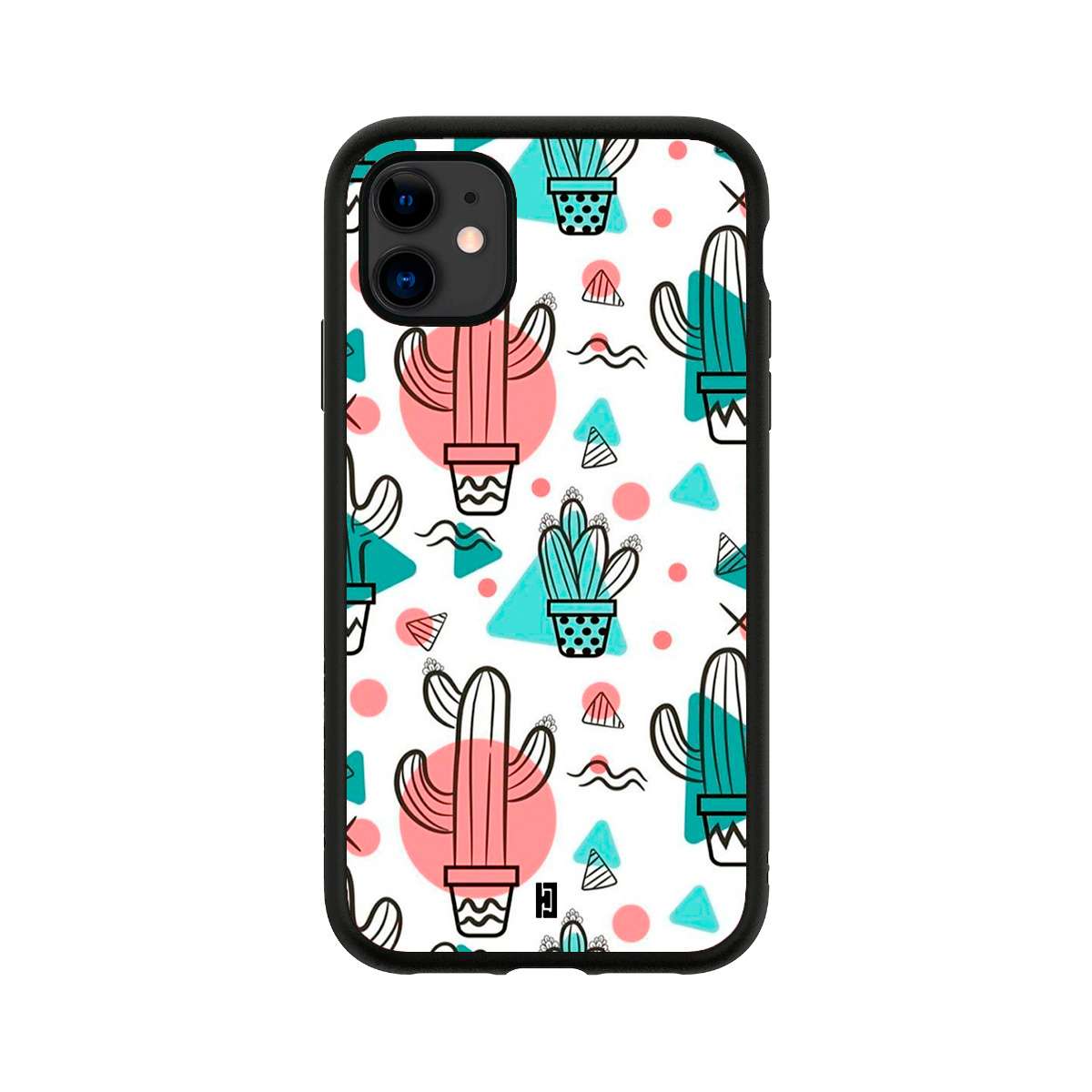 Funda iPhone 11 Cactus Geometrico