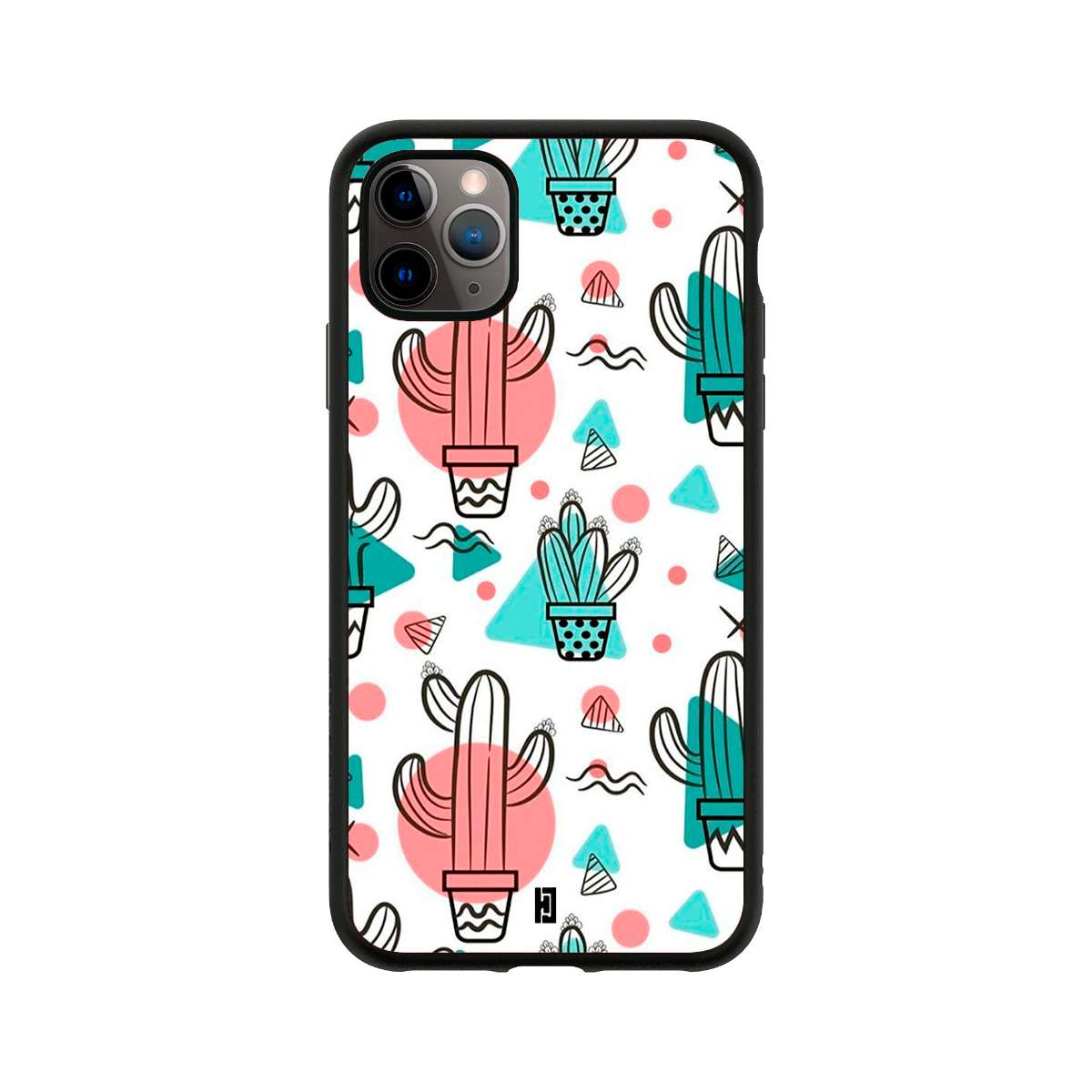 Funda iPhone 11 Pro Max Cactus Geometrico