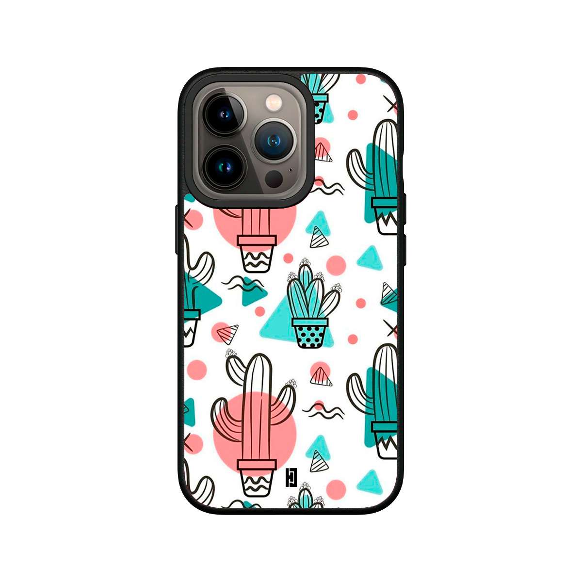 Funda iPhone 12/12 Pro Cactus Geometrico