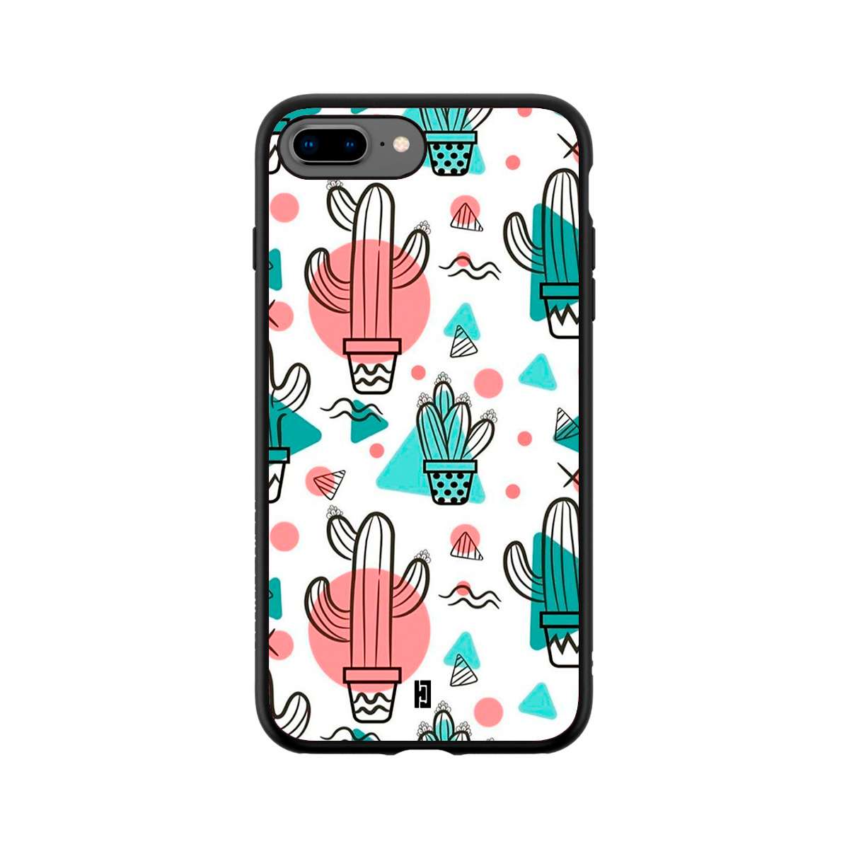 Funda iPhone 7 Plus/8 Plus Cactus Geometrico