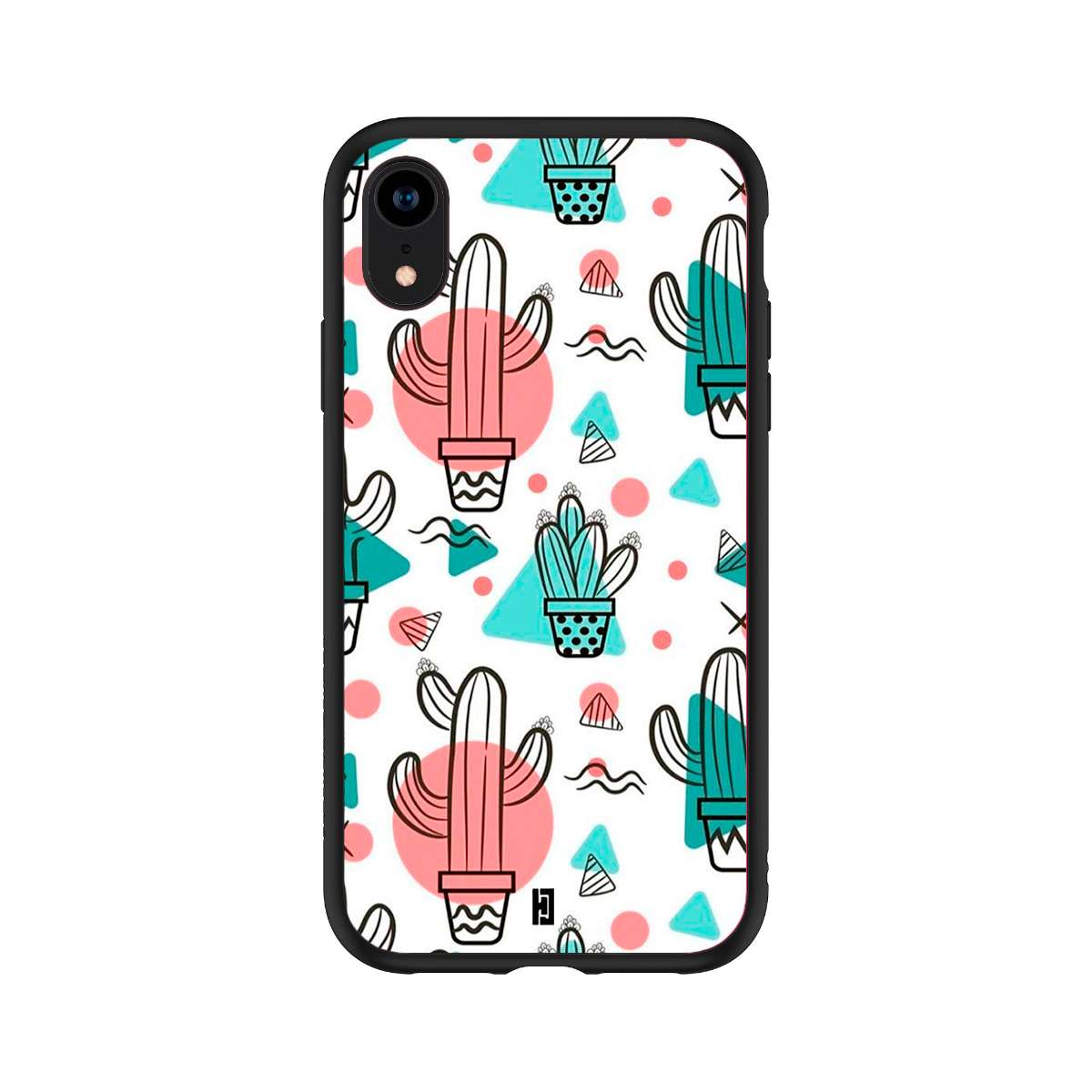 Funda iPhone XR Cactus Geometrico