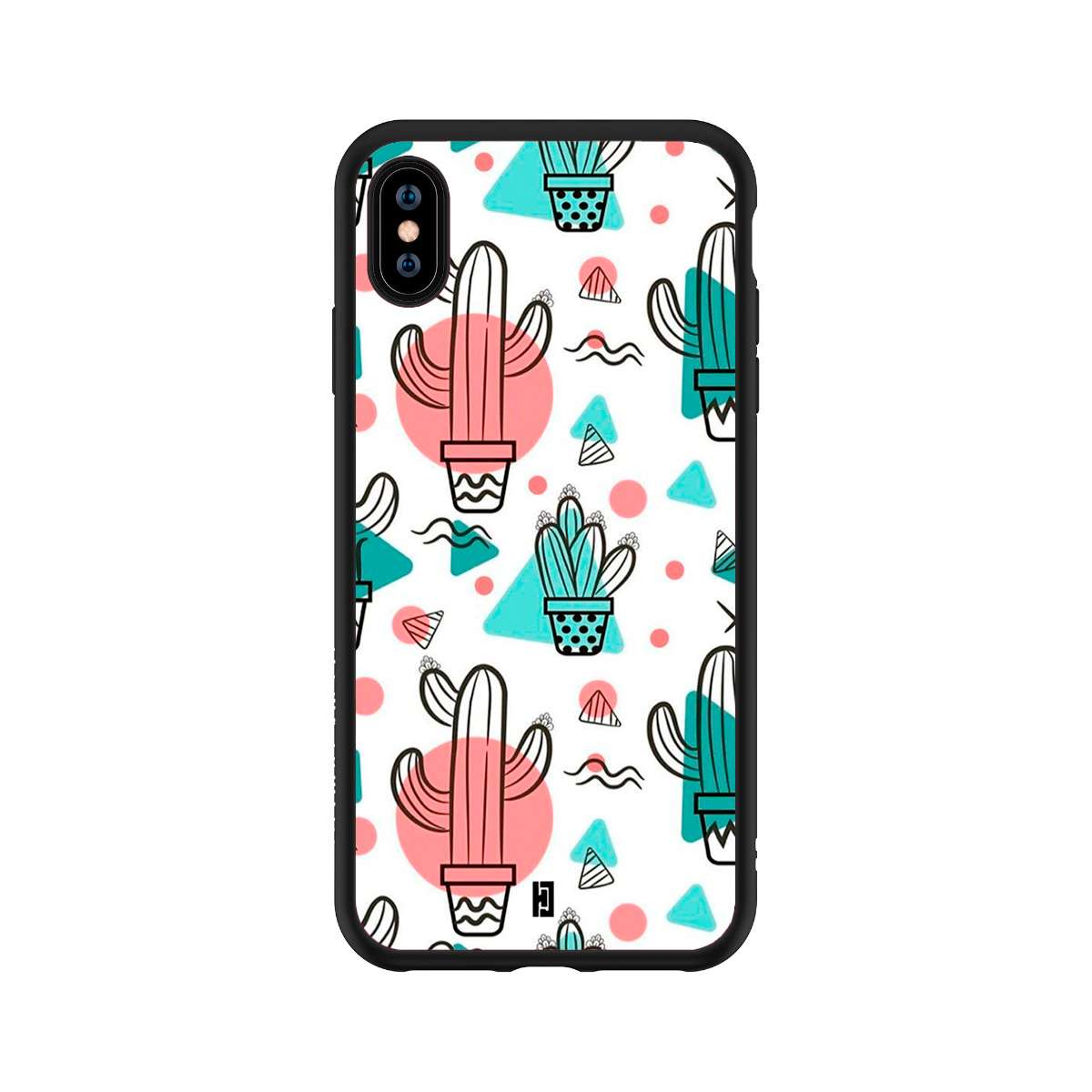 Funda iPhone X/XS Cactus Geometrico