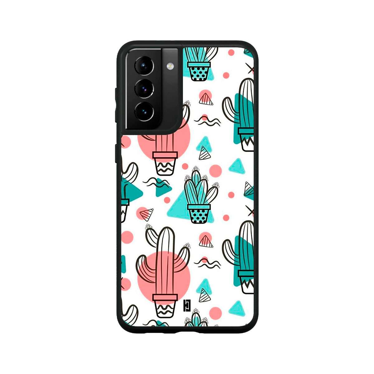 Funda Samsung Galaxy S21 Cactus Geometrico