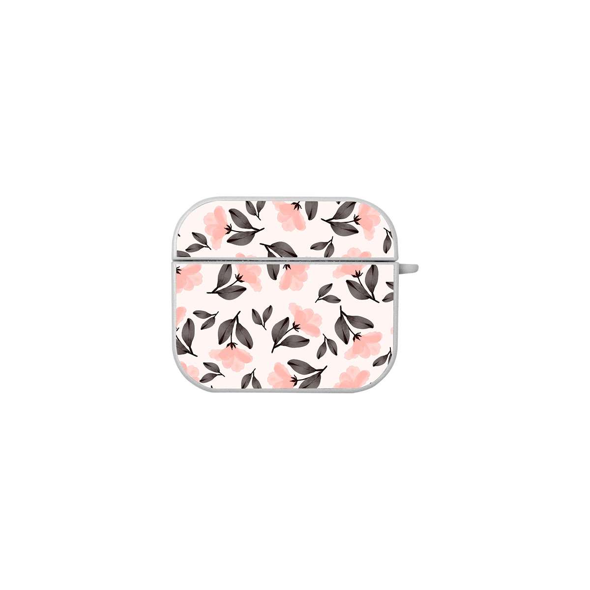 Funda Gris AirPods (3ª Gen) Flores