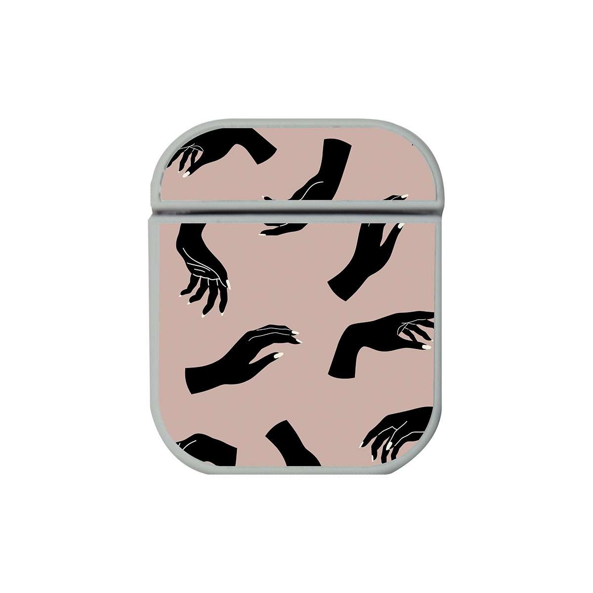 Funda Gris AirPods (1ª/2ª Gen) Manos