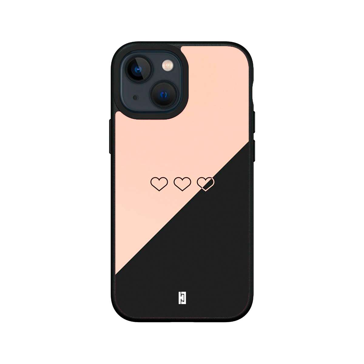 Funda iPhone 14 Mini Corazones