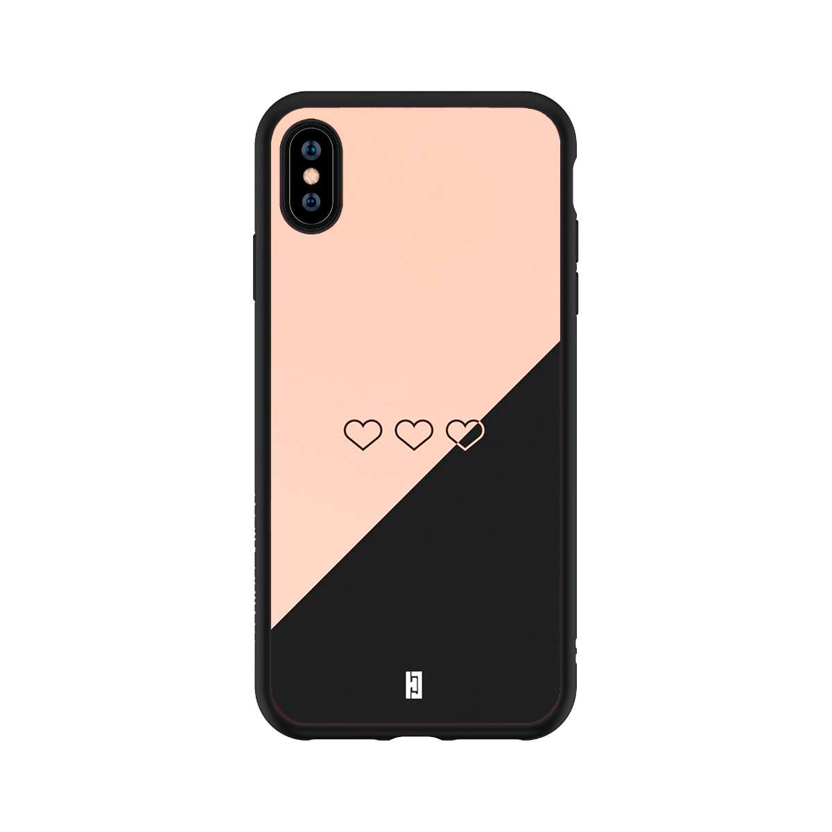 Funda iPhone X/XS Mini Corazones