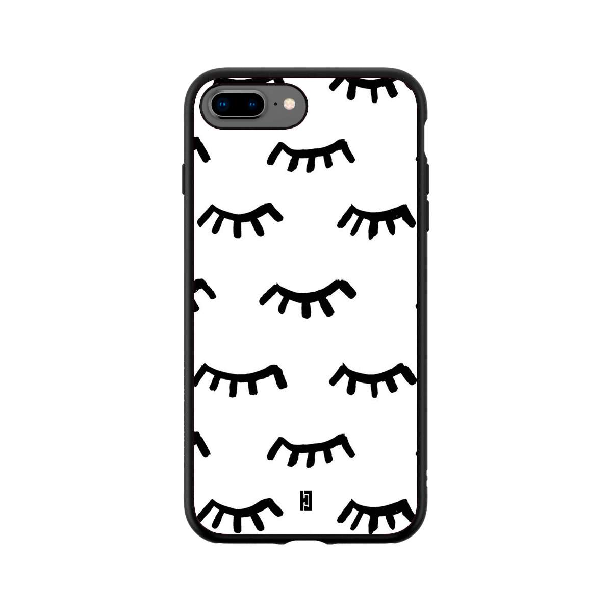 Funda iPhone 7 Plus/8 Plus Ojos Cerrados