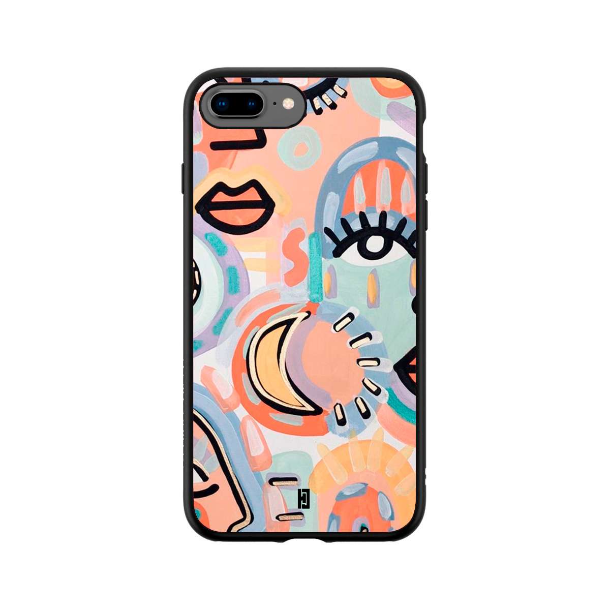 Funda iPhone 7 Plus/8 Plus Pintura Caras