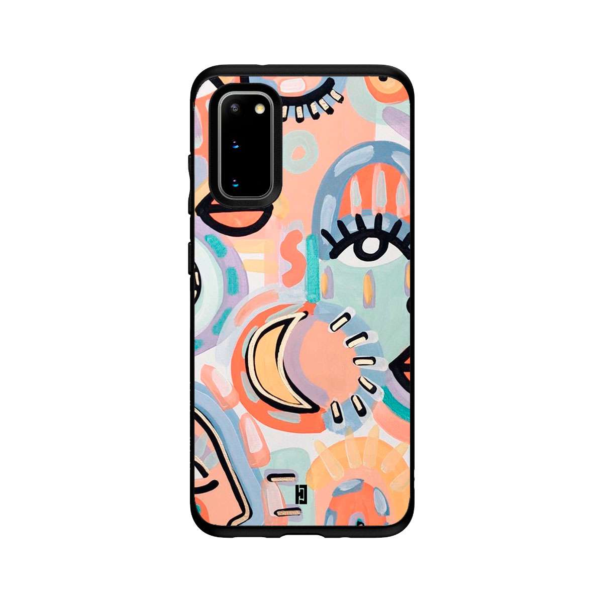 Funda Samsung Galaxy S20 Pintura Caras