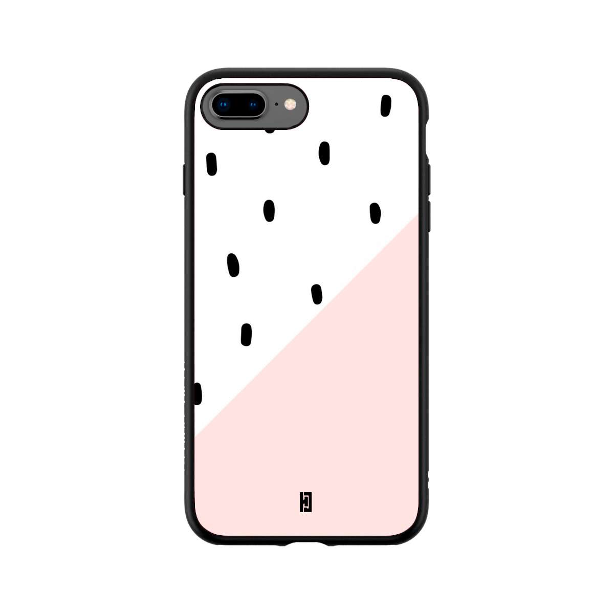 Funda iPhone 7 Plus/8 Plus Puntos Rosas