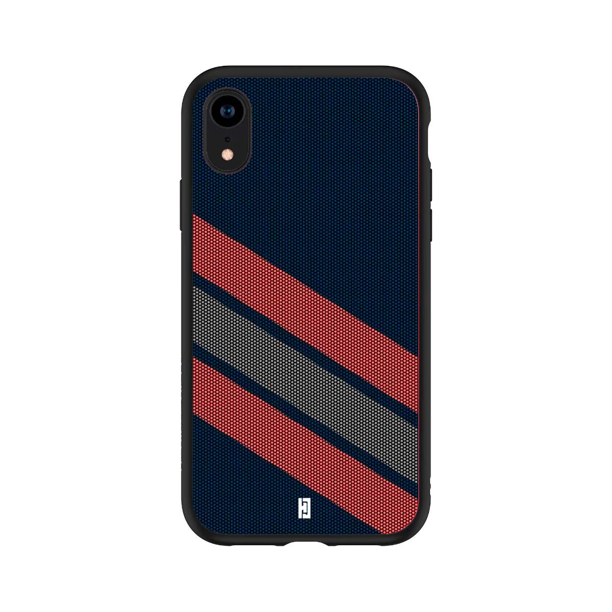 Funda iPhone XR Rayas Azul