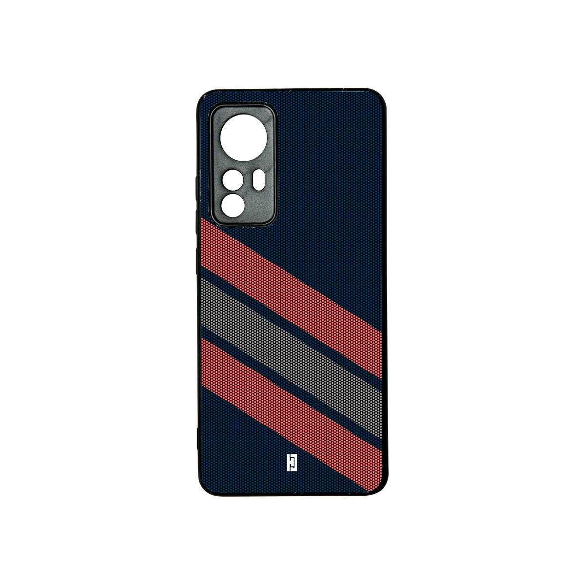 Funda Xiaomi 12 Pro Rayas Azul